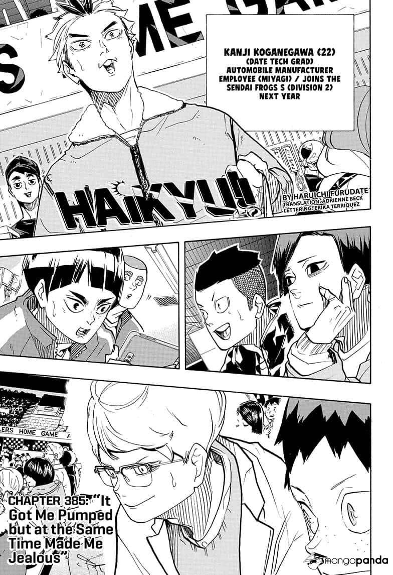 Haikyu!!-Chapter 385